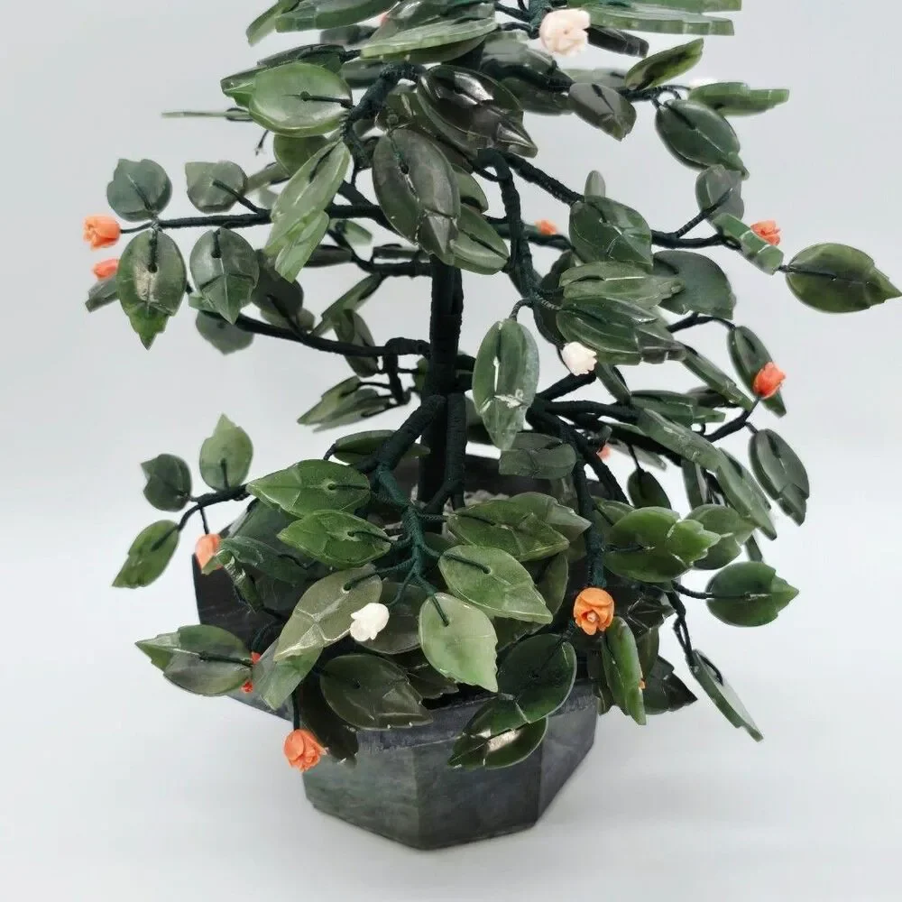 Stone Tree with Flowers